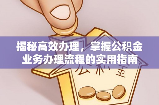 宝山揭秘高效办理，掌握公积金业务办理流程的实用指南