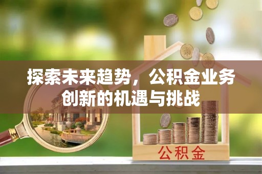 宝山探索未来趋势，公积金业务创新的机遇与挑战