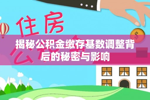 宝山揭秘公积金缴存基数调整背后的秘密与影响