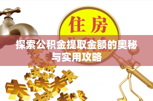 宝山探索公积金提取金额的奥秘与实用攻略