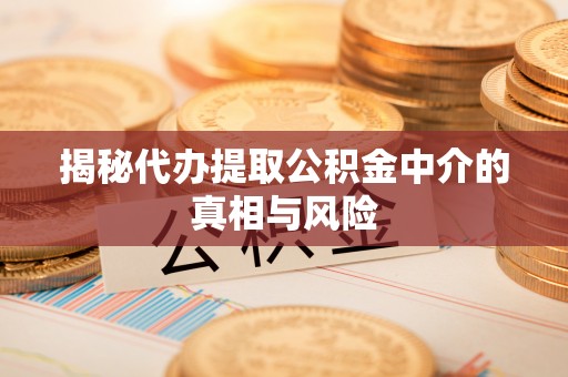 宝山揭秘代办提取公积金中介的真相与风险