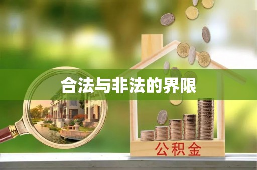 宝山合法与非法的界限