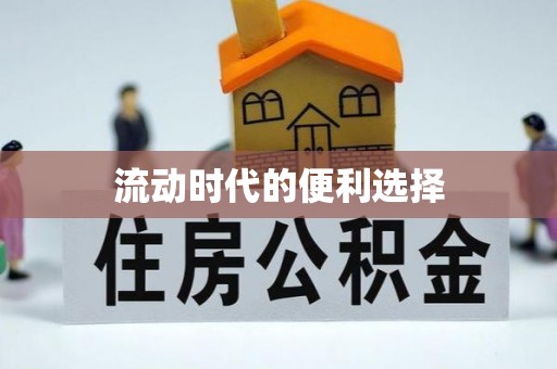 宝山流动时代的便利选择